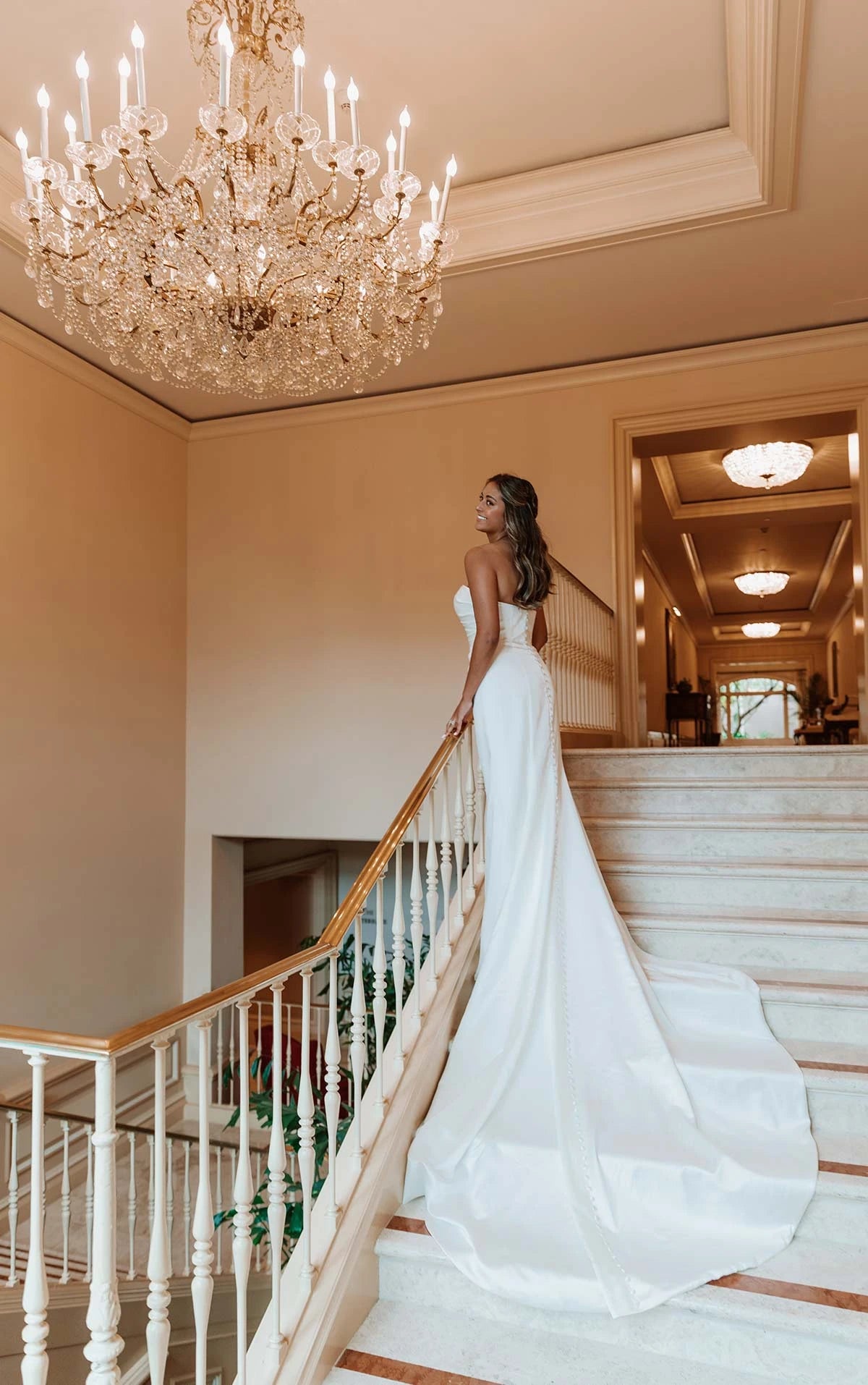Chic Sheath Skirt Wedding Dress | Philly Bridal