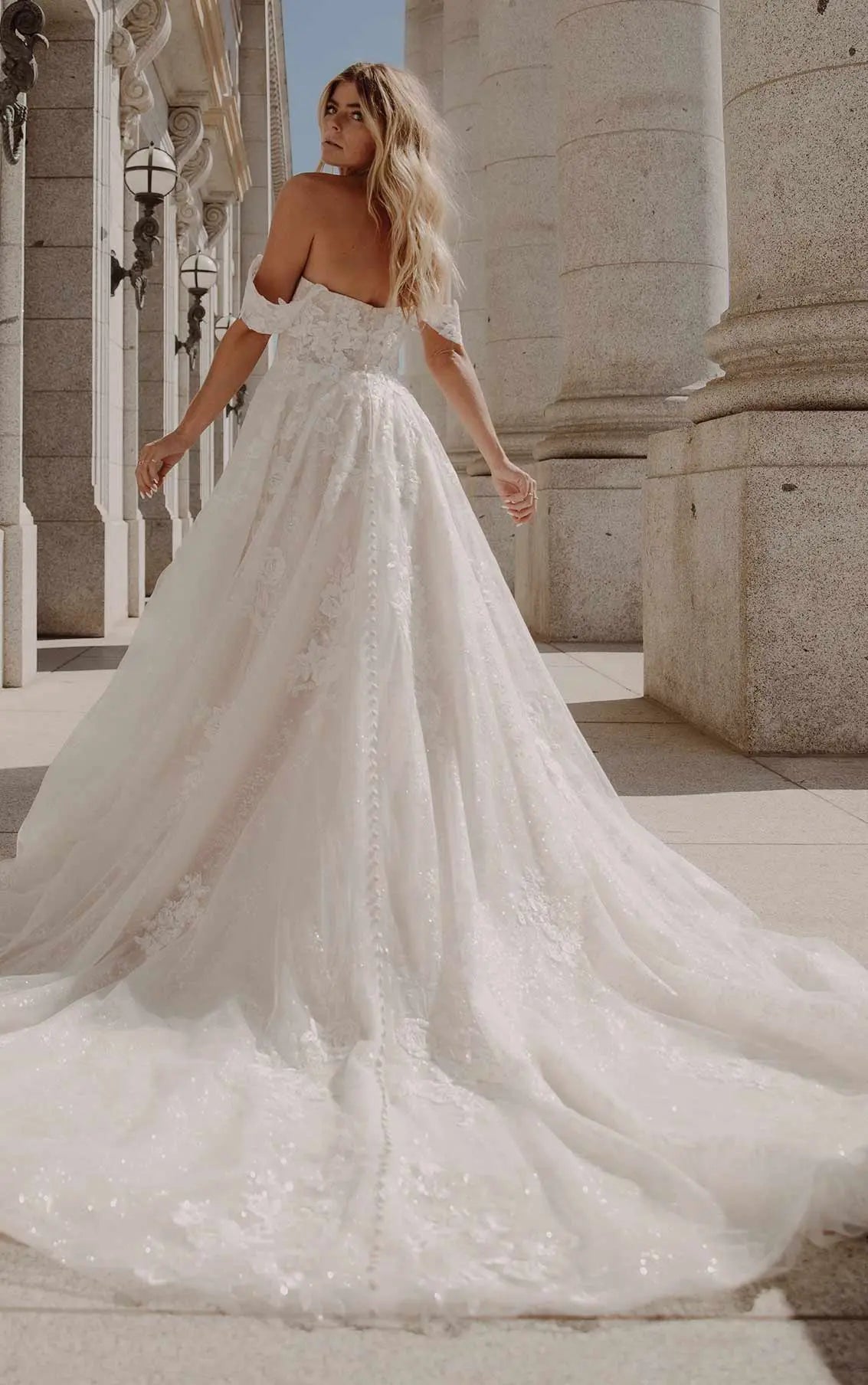 Neckline Wedding Dress | Philly Bridal