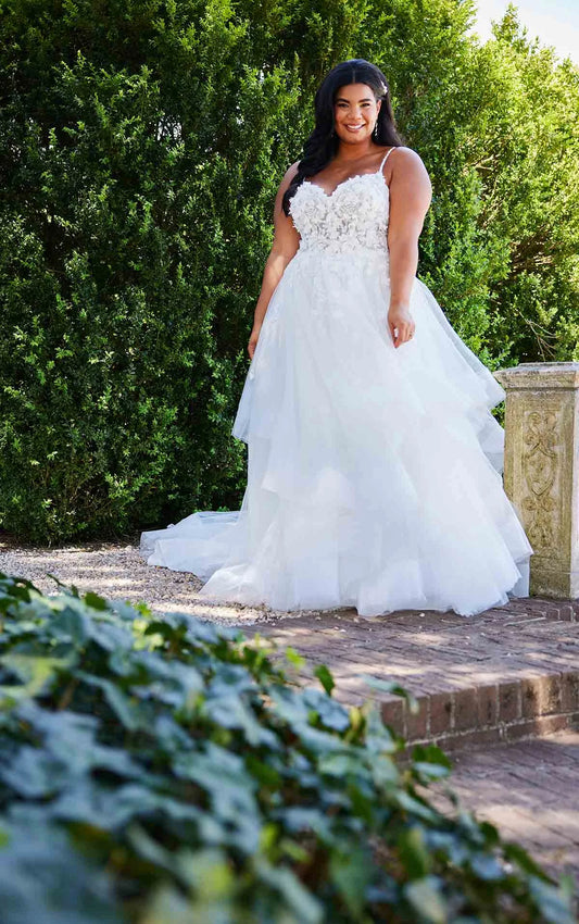 Plus Size Wedding Dress D3587 Essense of Australia | Philly Bridal